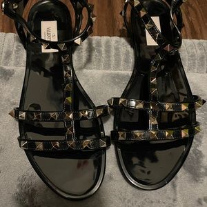 Valentino Garavani Rockstud PVC Jelly Sandals